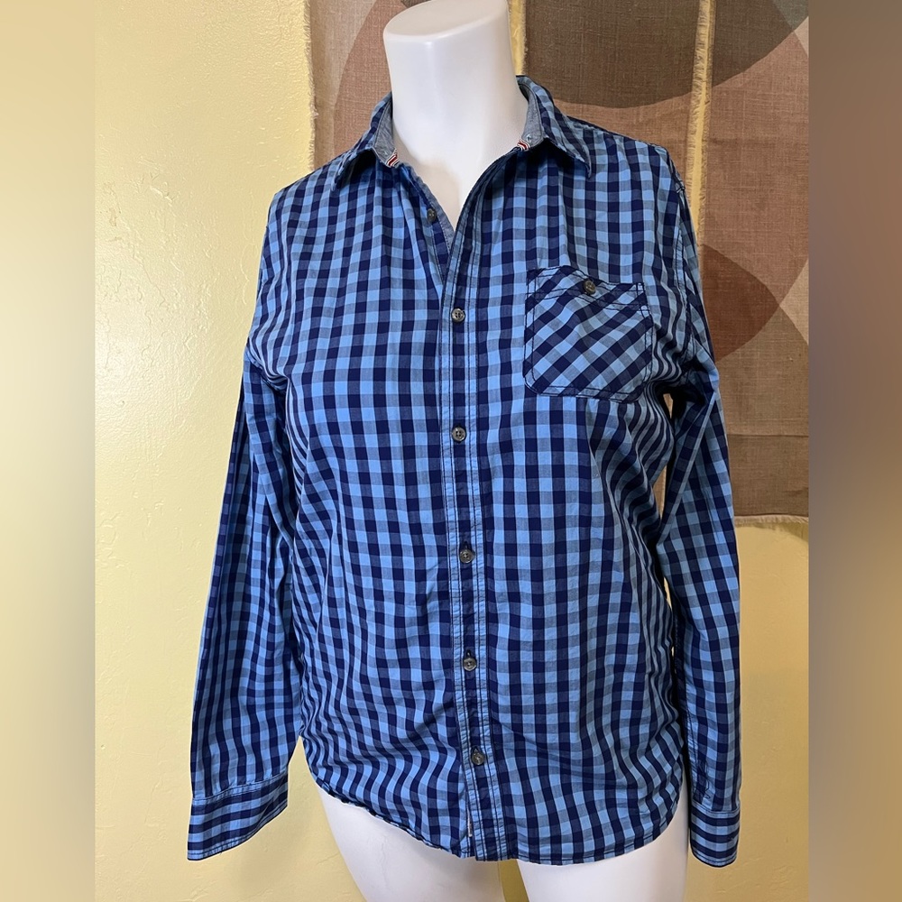 Flag & Anthem plaid button down shirt